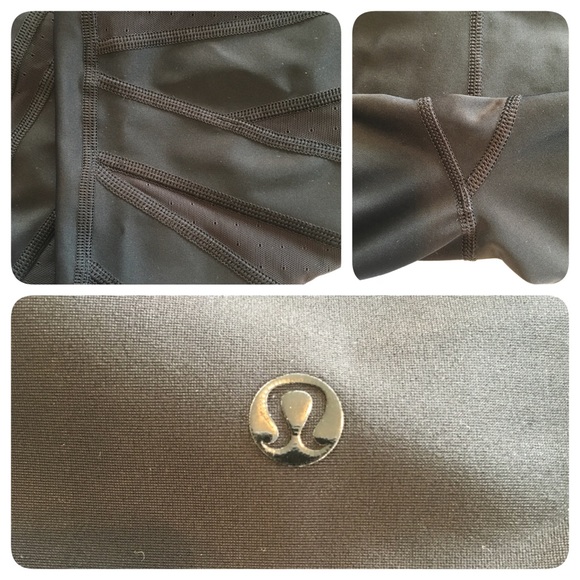 SHINY Lululemon High Times 7/8 Tech Mesh Legging - Picture 6 of 8